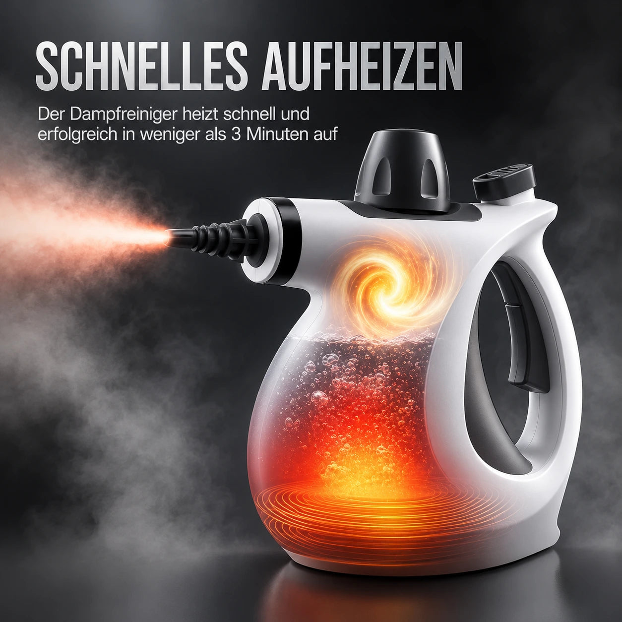 CleanDampf®️ Hochtemperatur-Dampfreiniger