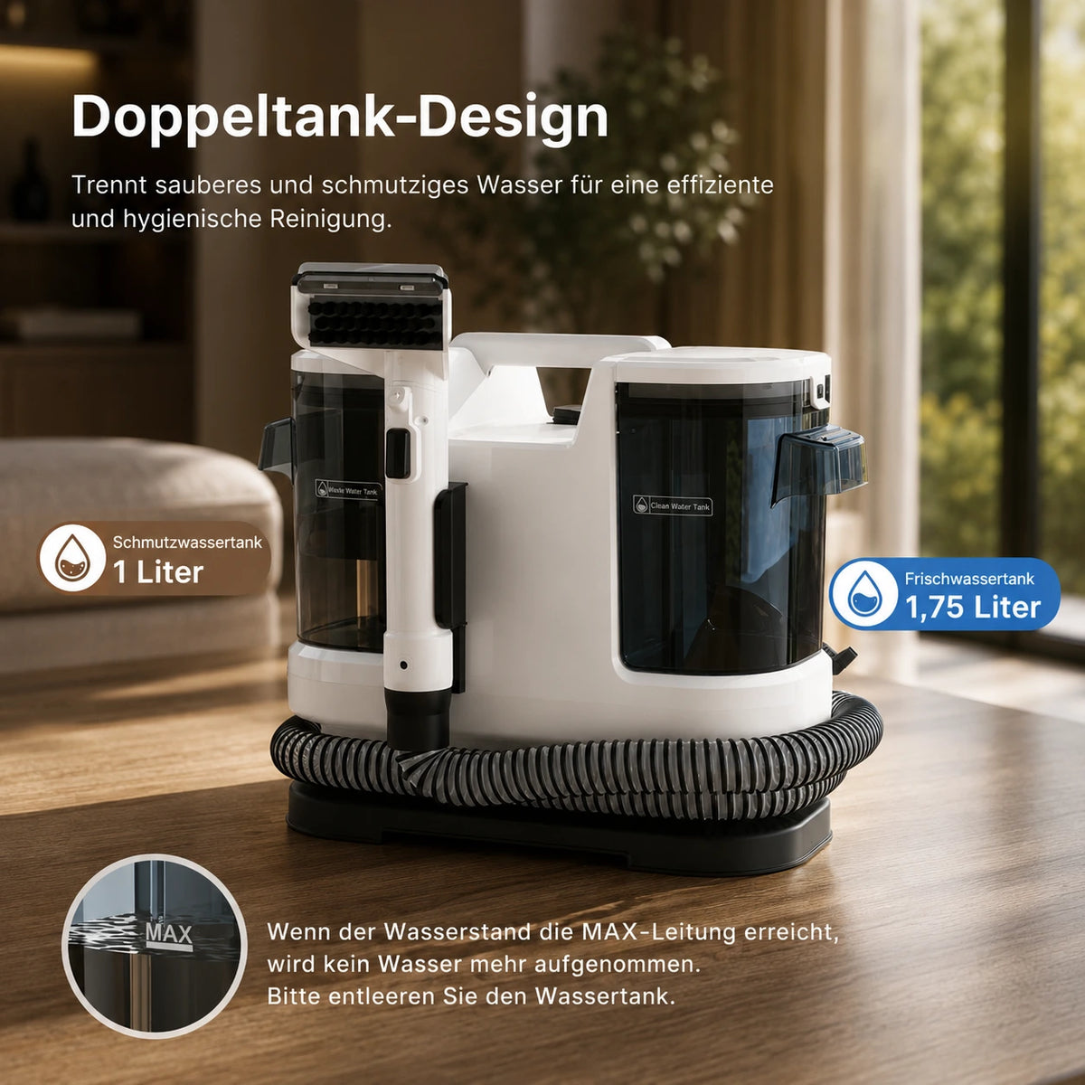 CleanDampf®️ Nasssauger 4-in-1 – cleandampf