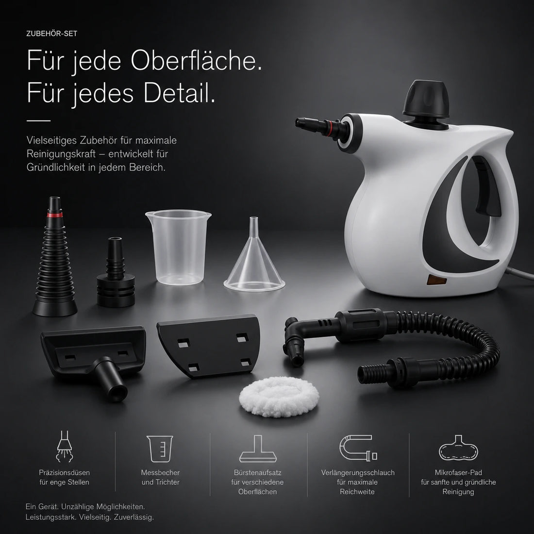 CleanDampf®️ Hochtemperatur-Dampfreiniger