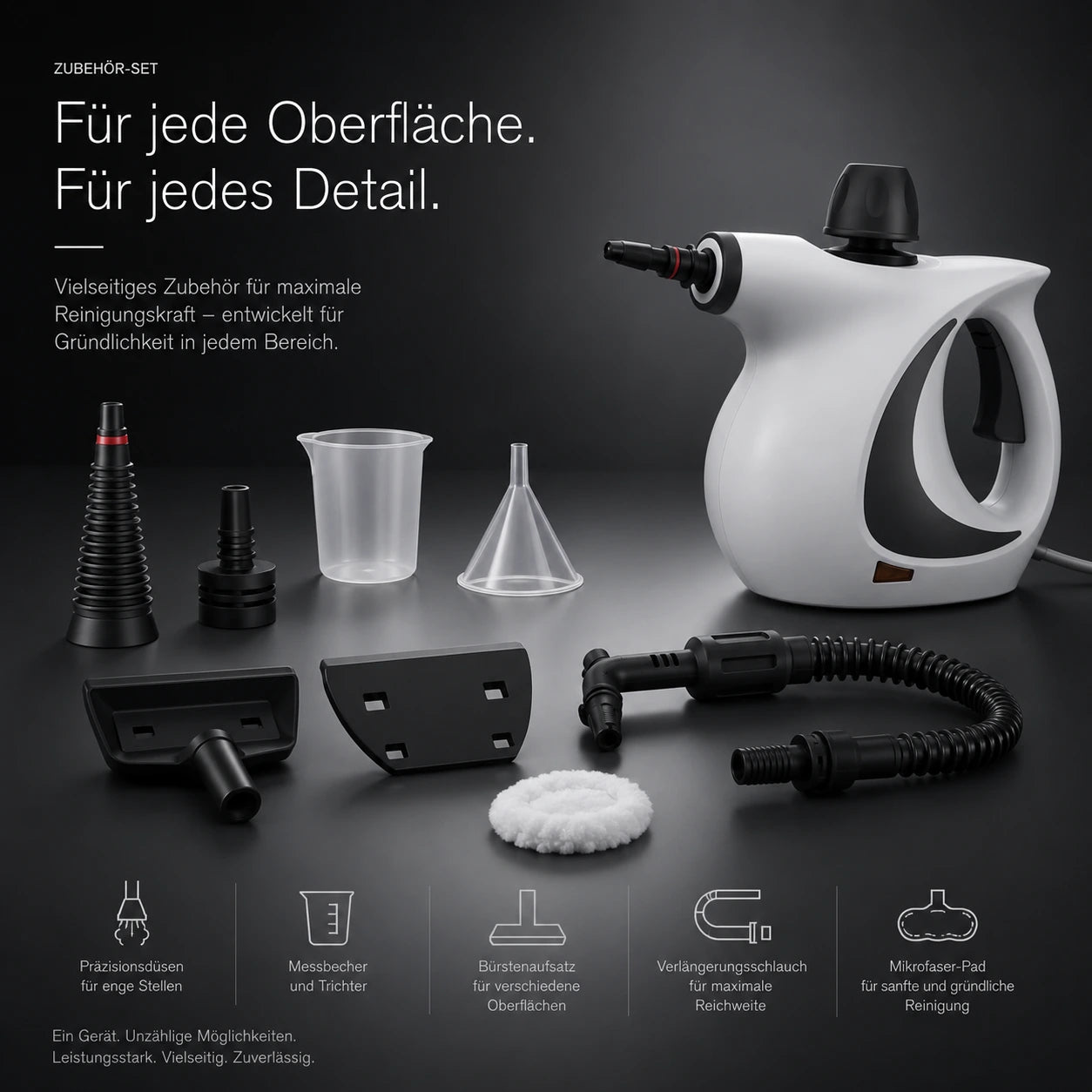 CleanDampf®️ Hochtemperatur-Dampfreiniger