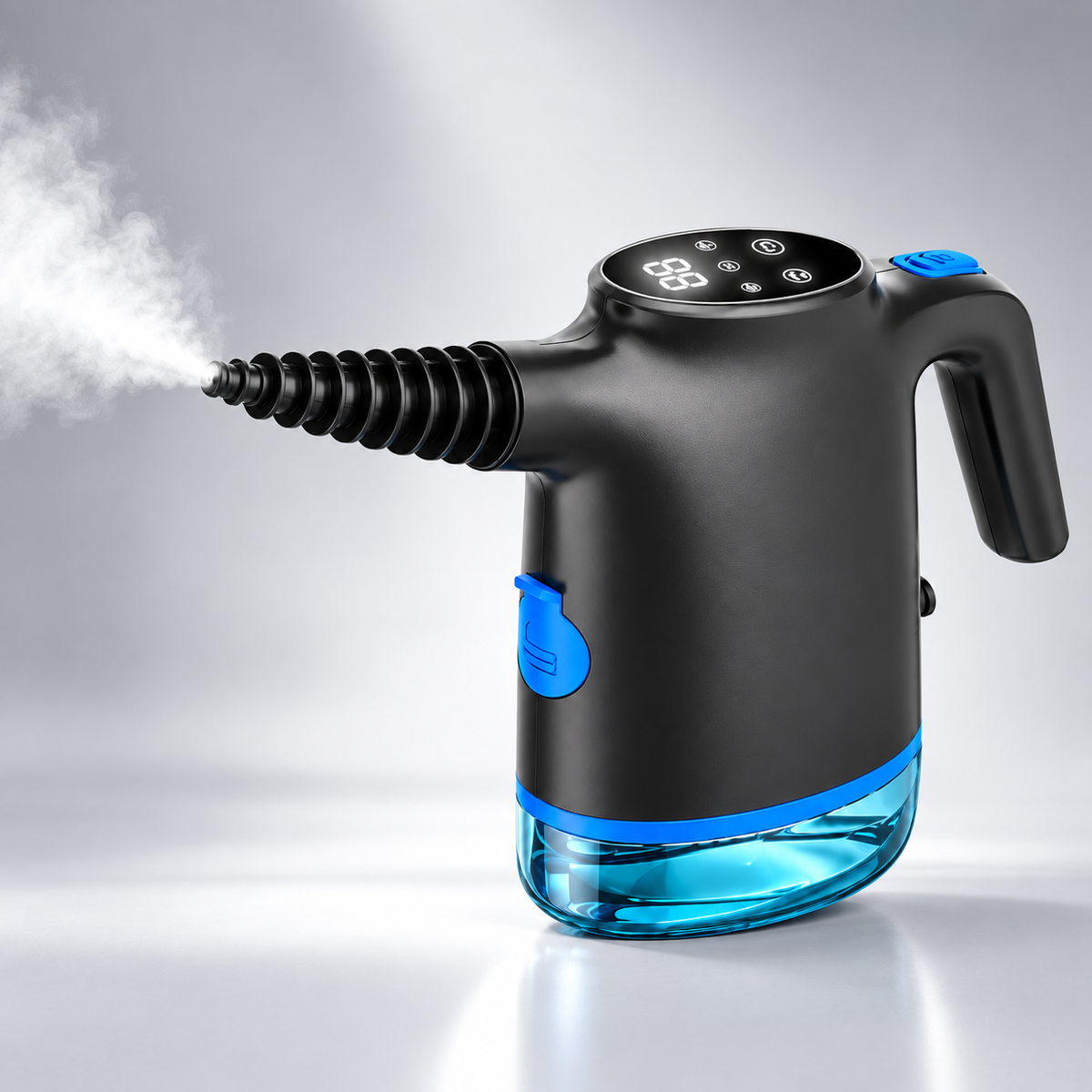 Nettoyeur vapeur CleanDampf avec balai vapeur